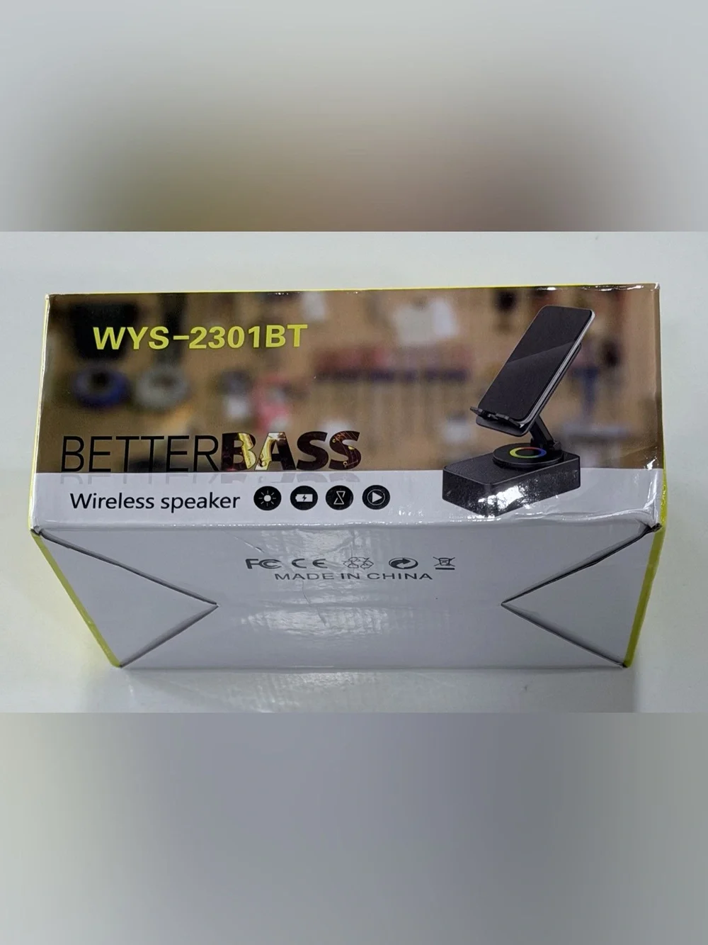 Multi-Function Wireless Induction Speaker (model WYS-2301BT)